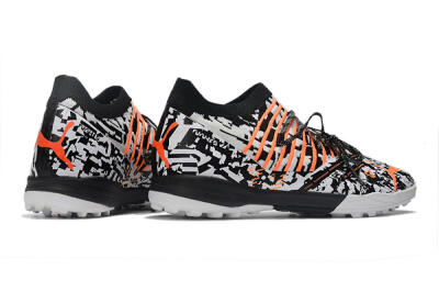 Puma Future Z 1.3 Teazer TF Low-Tops Football Shoes - White/Black/Orange