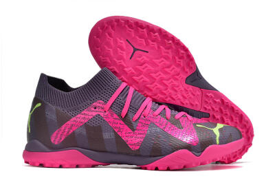 Puma Future Ultimate TF Low-Tops Football Shoes - Purple/Pink/Yellow