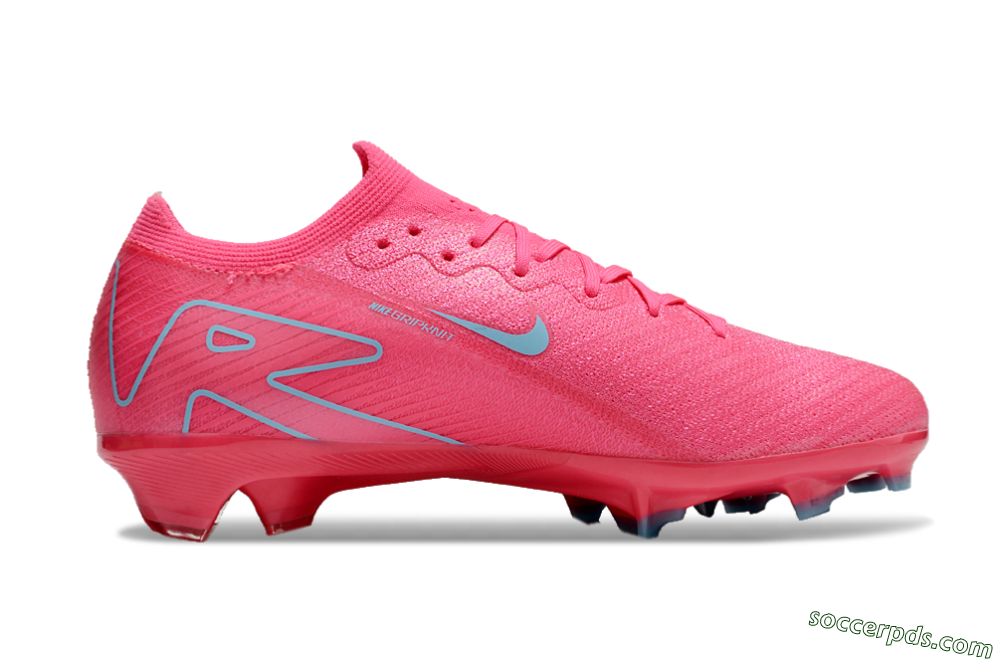 Nike Air Zoom Mercurial Vapor 16 Elite FG Low-Tops Football Boots - Red/Jade 7