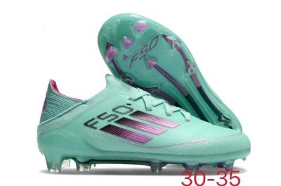 Adidas F50 Elite FG Low-Tops Football Boots - Jade/Purple/Black
