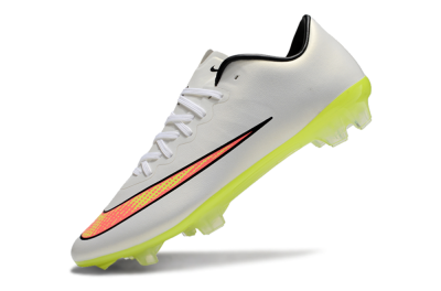 Nike Mercurial Vapor 10 FG Low-Tops Football Boots - Beige/Red/Yellow