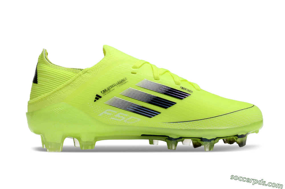 Adidas F50 Elite FG Low-Tops Football Boots - Yellow/Black 6
