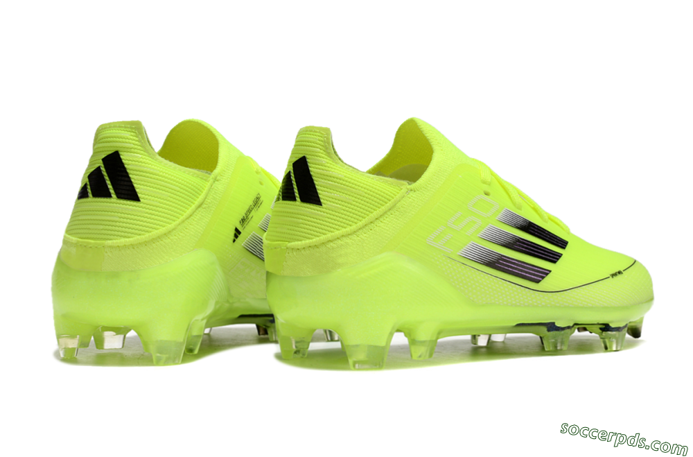 Adidas F50 Elite FG Low-Tops Football Boots - Yellow/Black 7