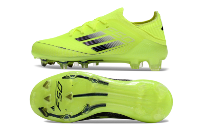 Adidas F50 Elite FG Low-Tops Football Boots - Yellow/Black