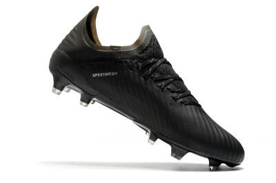 Adidas X 19.1 FG Low-Tops Football Boots - Black/White/Blue