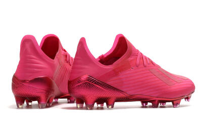 Adidas X 19.1 FG Low-Tops Football Boots - Pink/Red/Gold