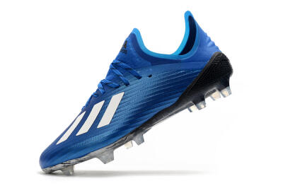 Adidas X 19.1 FG Low-Tops Football Boots - Blue/White/Black