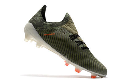 Adidas X 19.1 FG Low-Tops Football Boots - Green/Orange/White