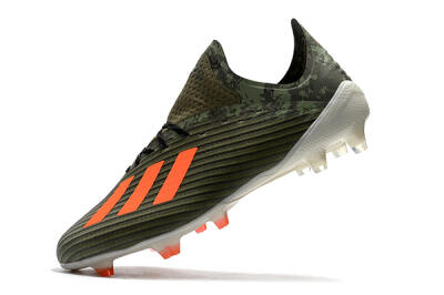 Adidas X 19.1 FG Low-Tops Football Boots - Green/Orange/White