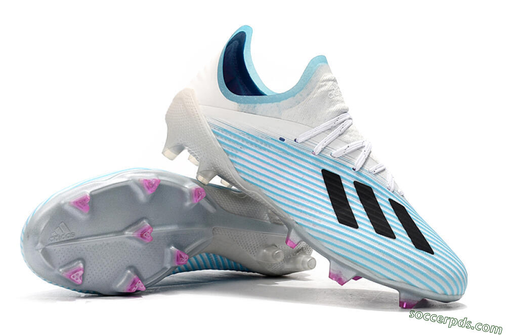 Adidas X 19.1 FG Low-Tops Football Boots - Jade/Black/White 4