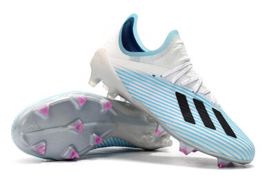 Adidas X 19.1 FG Low-Tops Football Boots - Jade/Black/White