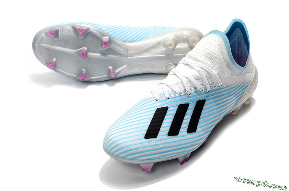 Adidas X 19.1 FG Low-Tops Football Boots - Jade/Black/White 3