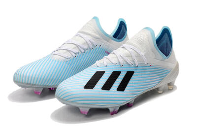 Adidas X 19.1 FG Low-Tops Football Boots - Jade/Black/White