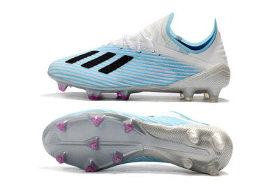 Adidas X 19.1 FG Low-Tops Football Boots - Jade/Black/White