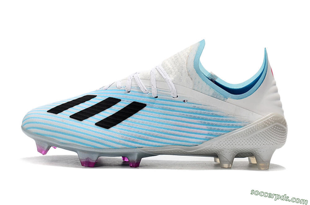 Adidas X 19.1 FG Low-Tops Football Boots - Jade/Black/White 2