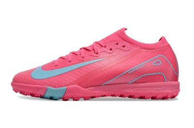 Nike Air Zoom Mercurial Vapor 16 Elite TF Low-Tops Football Shoes - Pink/Red/Jade