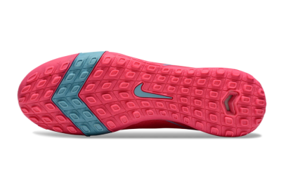 Nike Air Zoom Mercurial Superfly 10 Elite TF High-Tops Football Shoes - Pink/Red/Jade