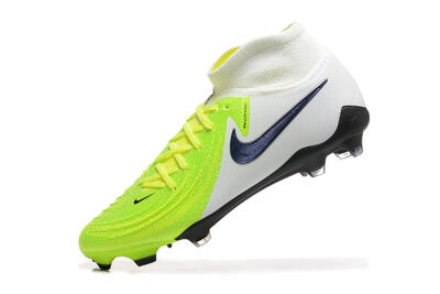 Nike Phantom Luna Elite FG High-Tops Football Boots - Yellow/Blue/White
