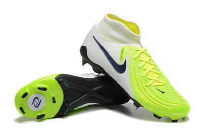 Nike Phantom Luna Elite FG High-Tops Football Boots - Yellow/Blue/White