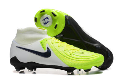 Nike Phantom Luna Elite FG High-Tops Football Boots - Yellow/Blue/White