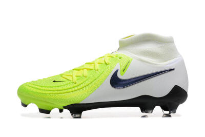 Nike Phantom Luna Elite FG High-Tops Football Boots - Yellow/Blue/White