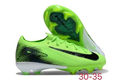 Kids Nike Air Zoom Mercurial Vapor 16 Elite FG Low-Tops Football Boots - Yellow/Black/White