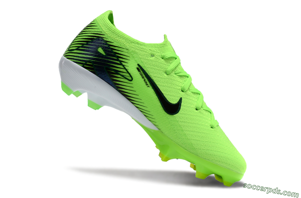 Kids Nike Air Zoom Mercurial Vapor 16 Elite FG Low-Tops Football Boots - Yellow/Black/White 4