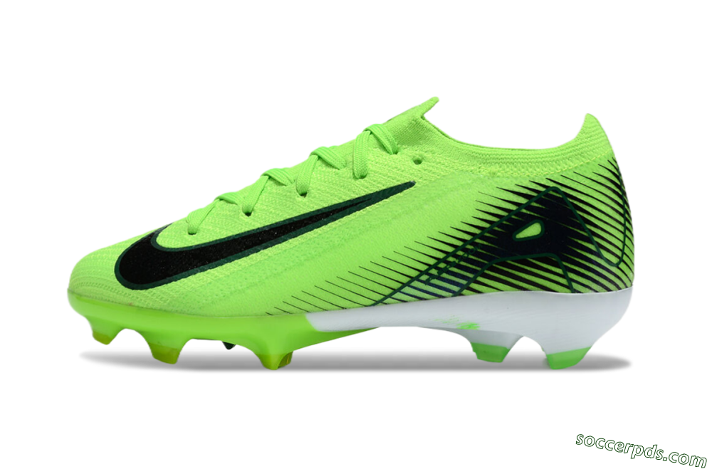 Kids Nike Air Zoom Mercurial Vapor 16 Elite FG Low-Tops Football Boots - Yellow/Black/White 2