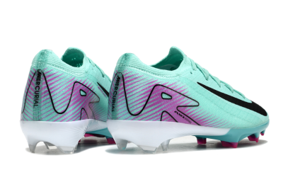 Kids Nike Air Zoom Mercurial Vapor 16 Elite FG Low-Tops Football Boots - Jade/Purple/Black/White