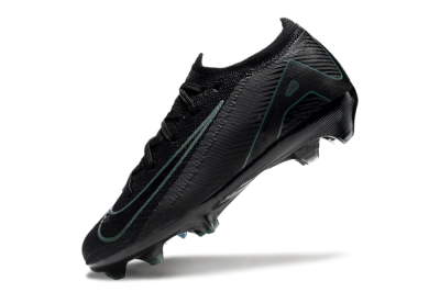 Kids Nike Air Zoom Mercurial Vapor 16 Elite FG Low-Tops Football Boots - Black/Green/Blue