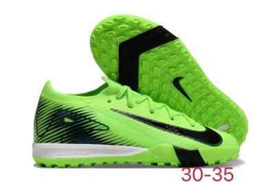Kids Nike Air Zoom Mercurial Vapor 16 Elite TF Low-Tops Football Shoes - Yellow/Black/White