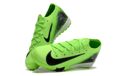 Kids Nike Air Zoom Mercurial Vapor 16 Elite TF Low-Tops Football Shoes - Yellow/Black/White