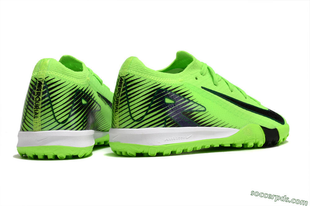 Kids Nike Air Zoom Mercurial Vapor 16 Elite TF Low-Tops Football Shoes - Yellow/Black/White 7
