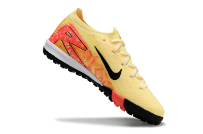 Kids Nike Air Zoom Mercurial Vapor 16 Elite TF Low-Tops Football Shoes - Yellow/Red/Black