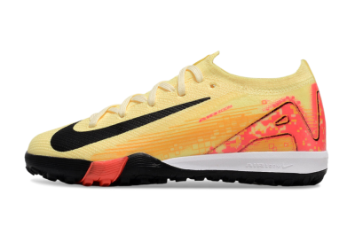 Kids Nike Air Zoom Mercurial Vapor 16 Elite TF Low-Tops Football Shoes - Yellow/Red/Black