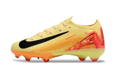 Kids Nike Air Zoom Mercurial Vapor 16 Elite FG Low-Tops Football Boots - Yellow/Red/Black