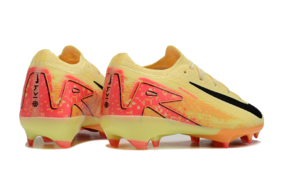 Kids Nike Air Zoom Mercurial Vapor 16 Elite FG Low-Tops Football Boots - Yellow/Red/Black