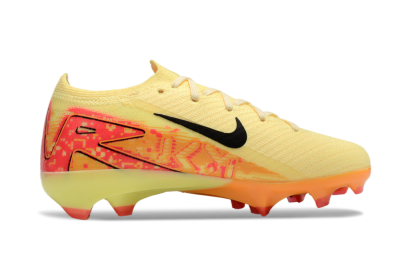 Kids Nike Air Zoom Mercurial Vapor 16 Elite FG Low-Tops Football Boots - Yellow/Red/Black