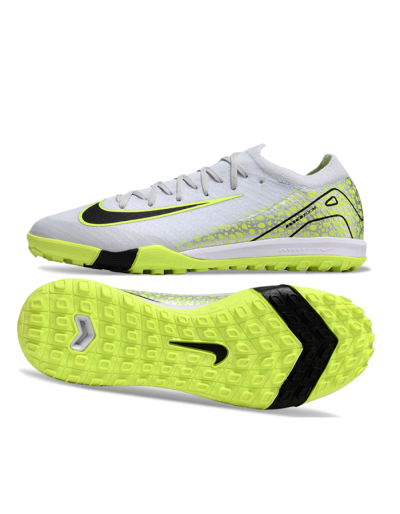 Nike Air Zoom Mercurial Vapor 16 Elite TF Low-Tops Football Shoes - Grey/Black/Yellow