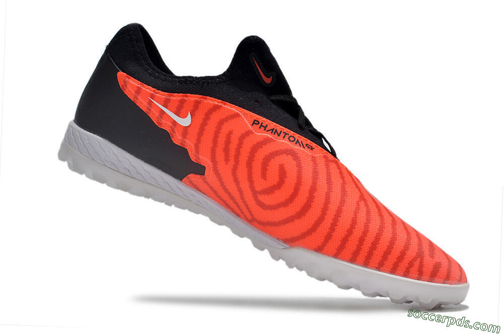 Nike React Phantom GX Pro TF Low-Tops Football Shoes - Red/Black/White 7