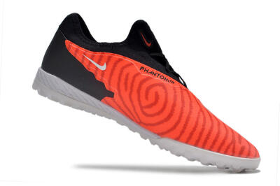 Nike React Phantom GX Pro TF Low-Tops Football Shoes - Red/Black/White