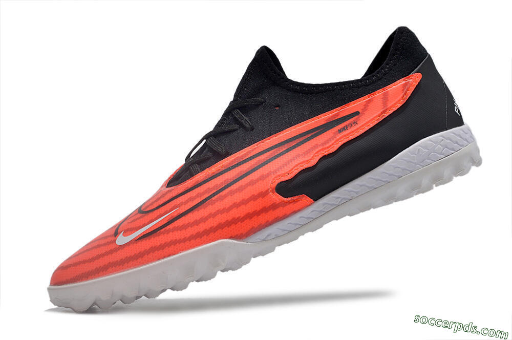 Nike React Phantom GX Pro TF Low-Tops Football Shoes - Red/Black/White 8