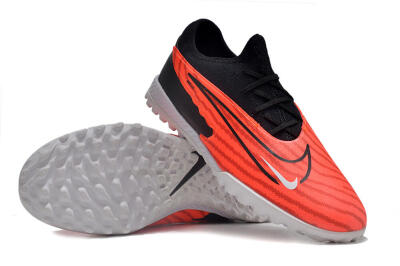 Nike React Phantom GX Pro TF Low-Tops Football Shoes - Red/Black/White