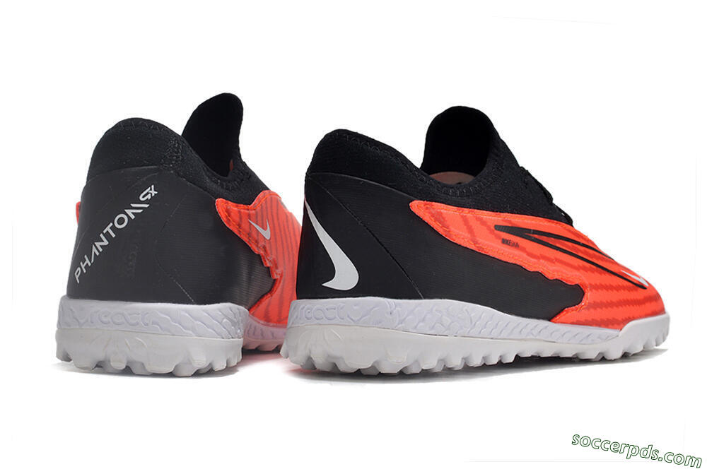 Nike React Phantom GX Pro TF Low-Tops Football Shoes - Red/Black/White 9