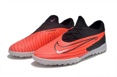 Nike React Phantom GX Pro TF Low-Tops Football Shoes - Red/Black/White