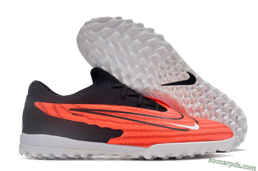 Nike React Phantom GX Pro TF Low-Tops Football Shoes - Red/Black/White 1