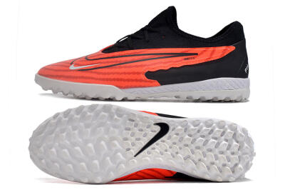 Nike React Phantom GX Pro TF Low-Tops Football Shoes - Red/Black/White