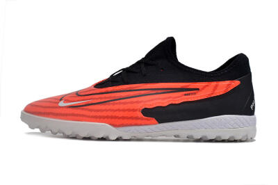 Nike React Phantom GX Pro TF Low-Tops Football Shoes - Red/Black/White