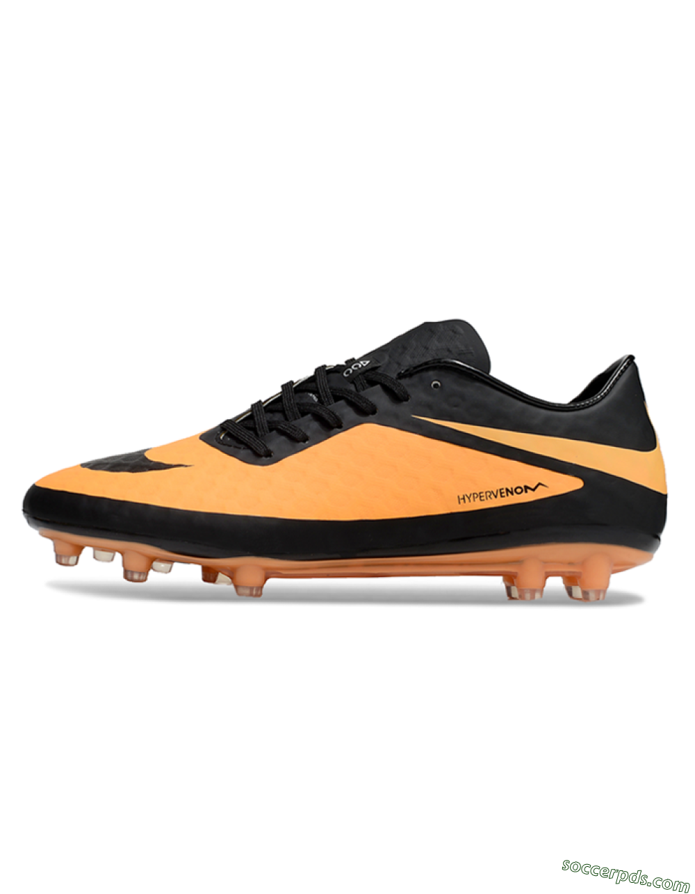 Nike Hypervenom Phantom FG Low-Tops Football Boots - Yellow/Black/White 2