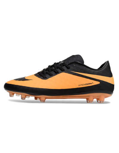 Nike Hypervenom Phantom FG Low-Tops Football Boots - Yellow/Black/White